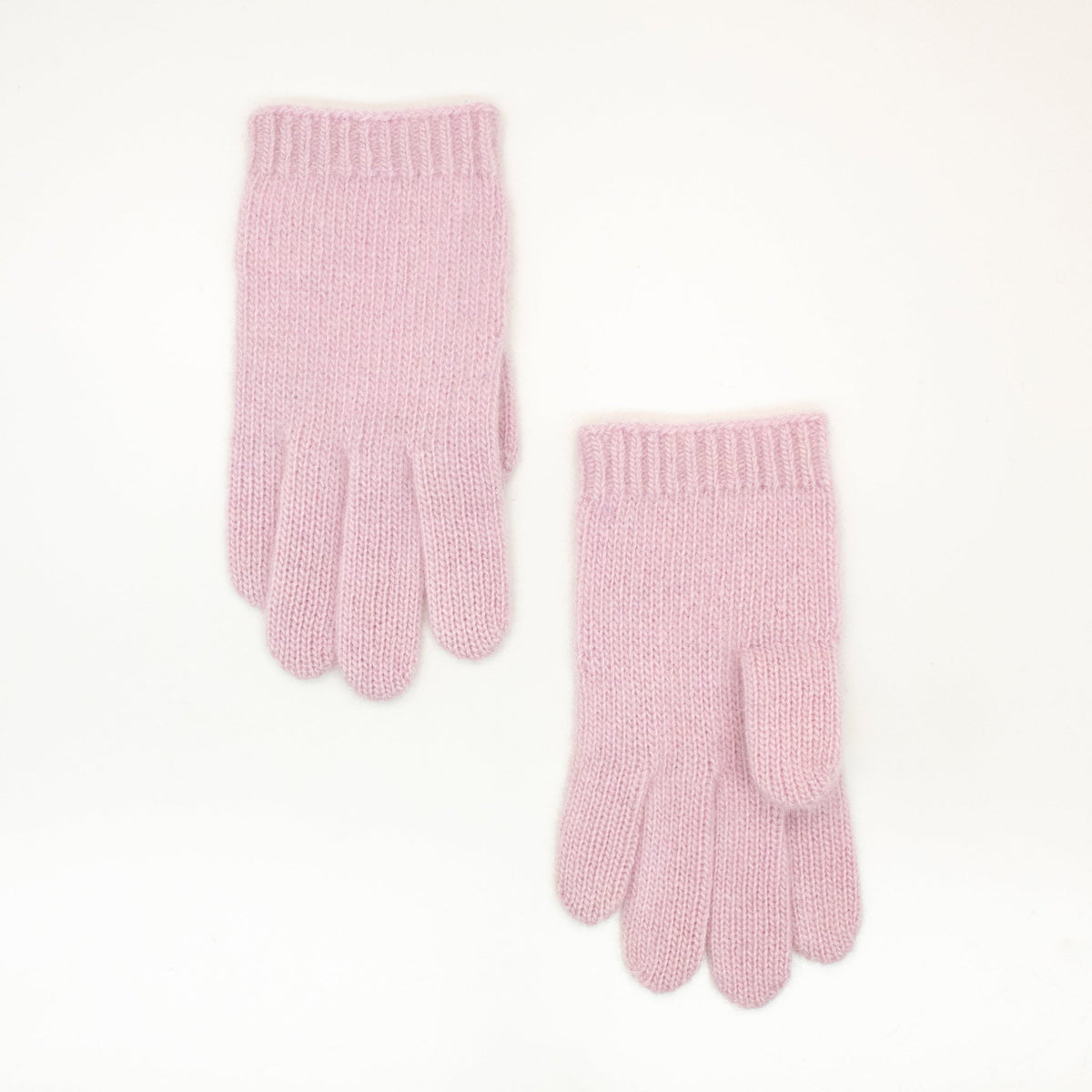 KIDS CASHMERE GLOVES - DUSTY PINK