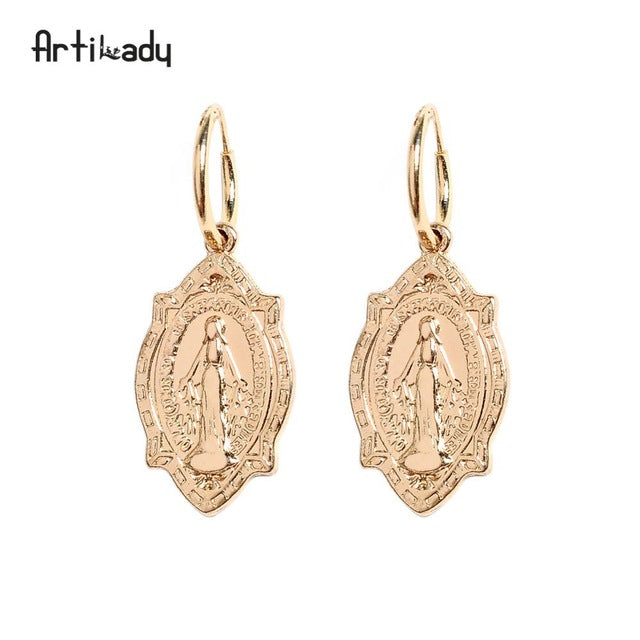 Artilady Aretes Aro de Metal para Mujer — Pendientes Cartílago, Pack Regalo de Joyería
